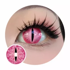 Lille Skat Sweety Crazy Pink Demon Eye / Cat Eye (nyt)
