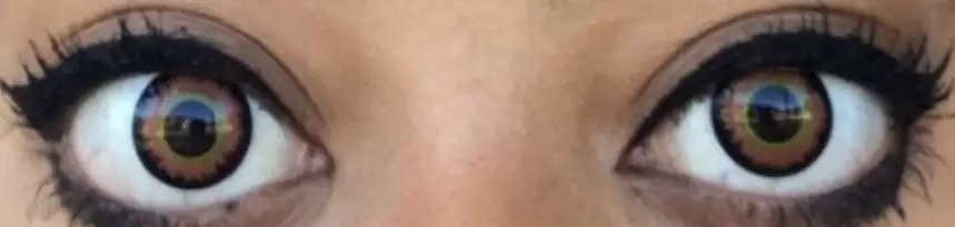 Colorvue Crazy Orange Werewolf - 3 Måneder (receptpligtig) 4 Colorvue Crazy Orange Werewolf - 3 Måneder (receptpligtig) - Billede 2