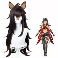 Cosplay Anime Cosplay Wig - Genshin Impact Dehya (Sumeru)