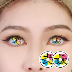 Lille Skat Demon Slayer Douma Eye Contacts V2 (synlig)