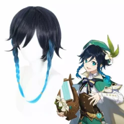 Cosplay Anime Cosplay Paryk - Genshin Impact Venti -Motorsav Mand Butik CS 455I1