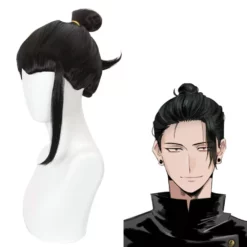 Cosplay Anime Cosplay Paryk - Jujutsu Kaisen - Geto Suguru -Motorsav Mand Butik CS 458L1