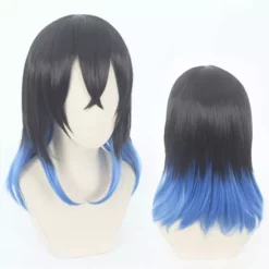 Cosplay Anime Cosplay Wig - Demon Slayer Hashibira Inosuke -Motorsav Mand Butik CS 471D2