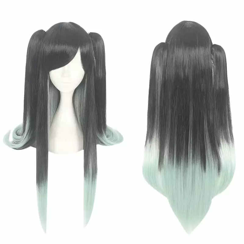 Cosplay Anime Cosplay Wig - Demon Slayer Tokitou Muichirou II 5 Cosplay Anime Cosplay Wig - Demon Slayer Tokitou Muichirou II - Billede 3