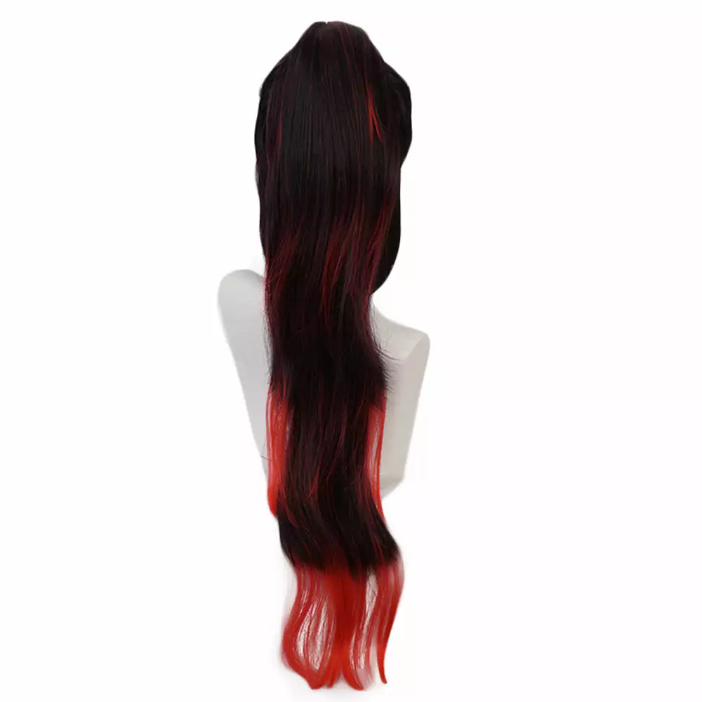 Cosplay Anime Cosplay Wig - Demon Slayer Kokushibo 7 Cosplay Anime Cosplay Wig - Demon Slayer Kokushibo - Billede 5