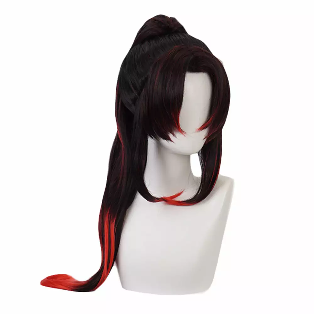 Cosplay Anime Cosplay Wig - Demon Slayer Kokushibo 6 Cosplay Anime Cosplay Wig - Demon Slayer Kokushibo - Billede 4