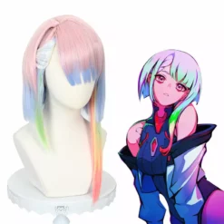 Cosplay Anime Cosplay Wig - Cyberpunk: Edgerunners - Lucy -Motorsav Mand Butik CS 513A 3