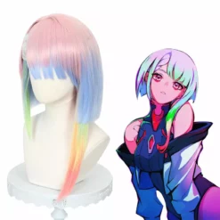 Cosplay Anime Cosplay Wig - Cyberpunk: Edgerunners - Lucy -Motorsav Mand Butik CS 513A 4