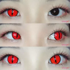 Lille Skat Sweety Crazy Red Demon Eye -Motorsav Mand Butik Demon red grid
