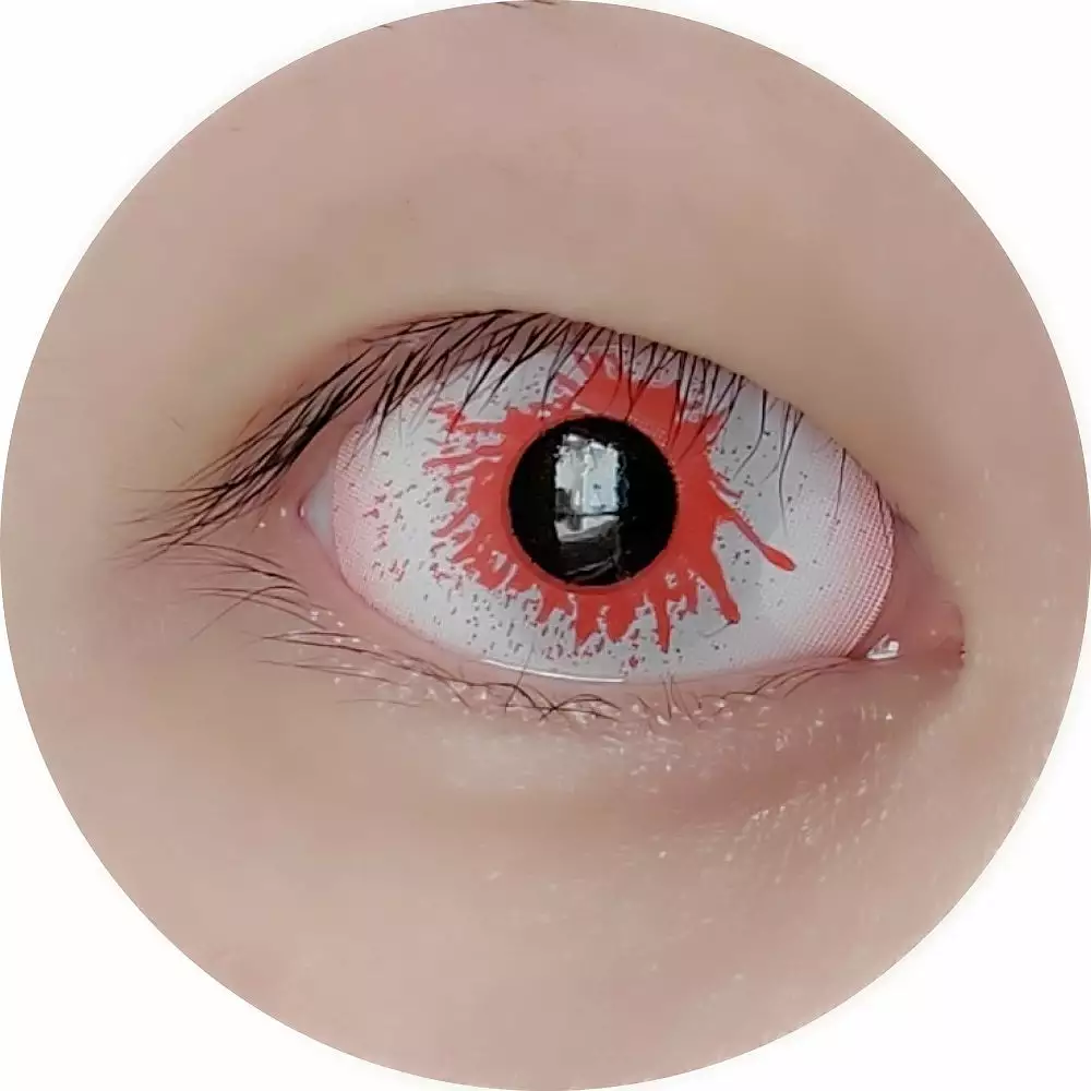 Lille Skat Sweety Sclera Contacts - Bloody Zombie 3 Lille Skat Sweety Sclera Contacts - Bloody Zombie