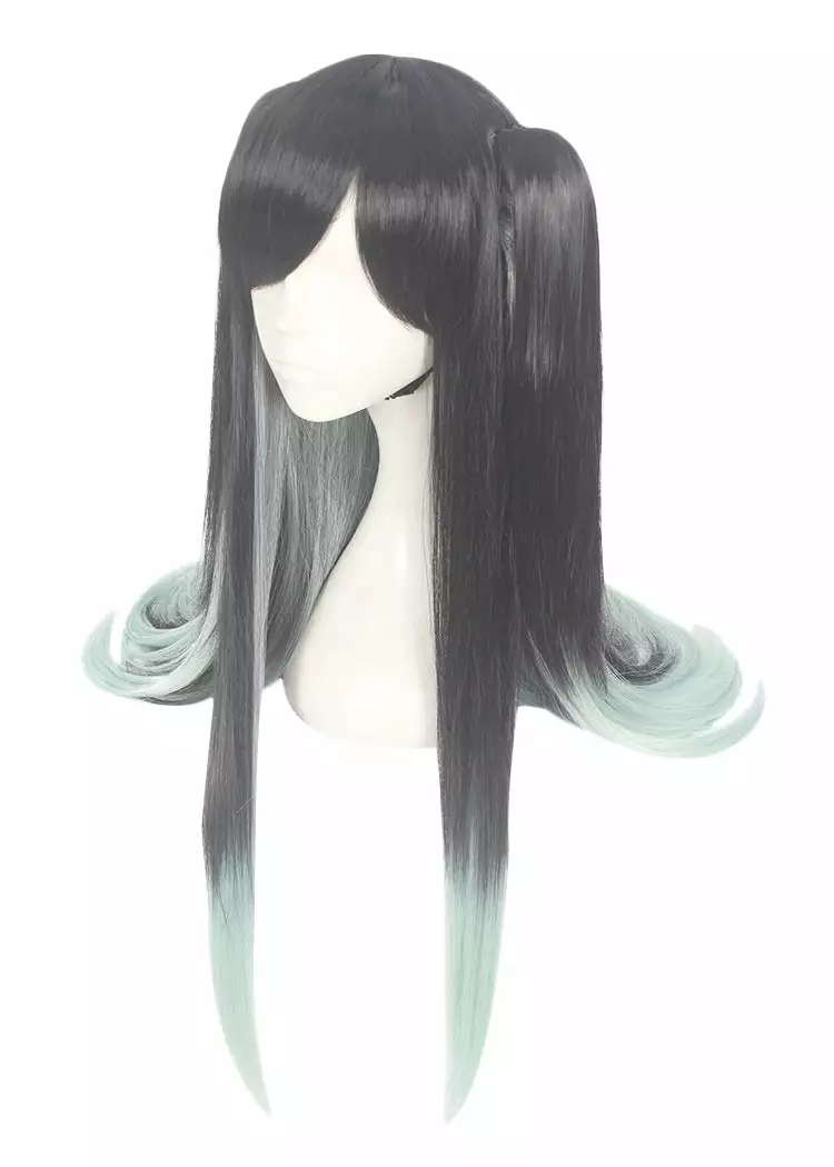 Cosplay Anime Cosplay Wig - Demon Slayer Tokitou Muichirou II 7 Cosplay Anime Cosplay Wig - Demon Slayer Tokitou Muichirou II - Billede 5