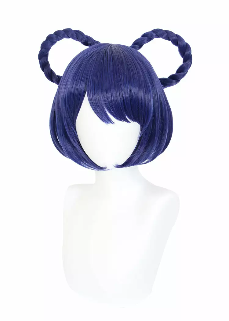 Cosplay Anime Cosplay Paryk - Genshin Impact Xiangling 8 Cosplay Anime Cosplay Paryk - Genshin Impact Xiangling - Billede 6