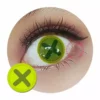 Lille Skat Sweety Crazy Button Eye - Charteuse -Motorsav Mand Butik KR167 eye