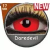Colorvue Mini Sclera-objektiv Daredevil 2 Colorvue Mini Sclera-objektiv Daredevil -Motorsav Mand Butik Phantasee Mini Sclera Daredevil