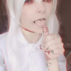 Phantasee Rød Sort Sclera Kontakter Blodbad -Motorsav Mand Butik Phantasee Sclera Carnage srcircusdoll b