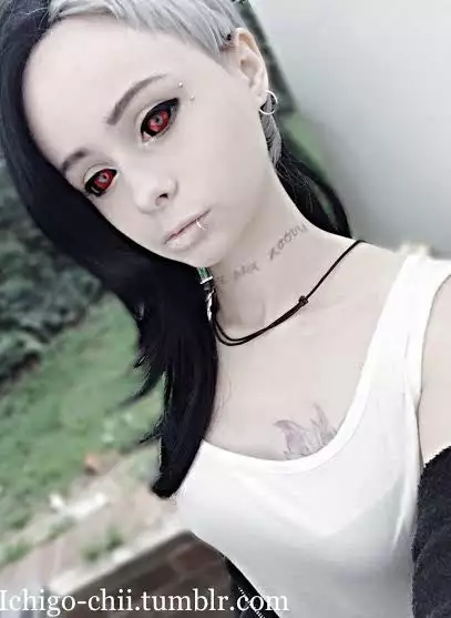Phantasee Red Black Sclera Kontakter Tokyo Ghoul - Red Ghoul/Gremlin 13 Phantasee Red Black Sclera Kontakter Tokyo Ghoul - Red Ghoul/Gremlin - Billede 11