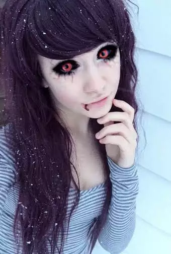 Phantasee Red Black Sclera Kontakter Tokyo Ghoul - Red Ghoul/Gremlin 11 Phantasee Red Black Sclera Kontakter Tokyo Ghoul - Red Ghoul/Gremlin - Billede 9