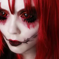 Phantasee Rød Sort Sclera Kontakter Sunpyre -Motorsav Mand Butik Phantasee Sclera Sunpyre njennifer h