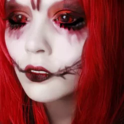 Phantasee Rød Sort Sclera Kontakter Sunpyre -Motorsav Mand Butik Phantasee Sclera Sunpyre njennifer j