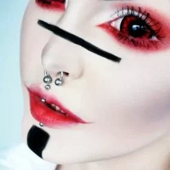 Phantasee Rød Sort Sclera Kontakter Sunpyre -Motorsav Mand Butik Phantasee Sclera Sunpyre roseshock c