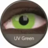 Phantasee UV Glow Crazy Lens Grøn -Motorsav Mand Butik Phantasee UV Crazy Lens Green
