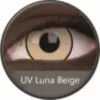 Phantasee UV Glow Crazy Lens Luna Beige -Motorsav Mand Butik Phantasee UV Crazy Lens Luna Beige