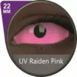 Phantasee UV Glow Pink Sclera Lens Raiden Pink