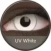 Phantasee UV Glow Crazy Lens Hvid -Motorsav Mand Butik Phantasee UV Crazy Lens White