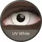 Phantasee UV Glow Crazy Lens Hvid