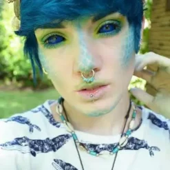 Phantasee Blue Black Sclera Kontakter Thanos 7 Phantasee Blue Black Sclera Kontakter Thanos -Motorsav Mand Butik Phantasee sclera thanos aschhays b