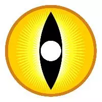 Lille Skat Sweety Sclera Kontakter Sauron Gul