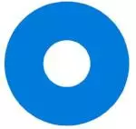 Kazzue Crazy Lens With Power - Royal Sky Blue