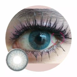 Western Eyes Nada Peace Blue