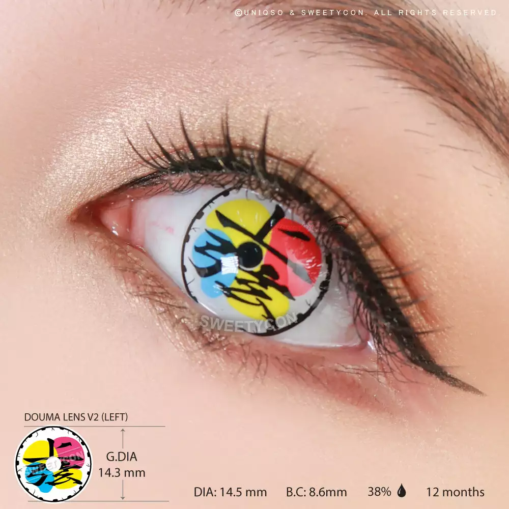 Lille Skat Demon Slayer Douma Eye Contacts V2 (synlig) 4 Lille Skat Demon Slayer Douma Eye Contacts V2 (synlig) - Billede 2