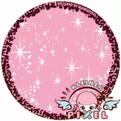 Lille Pixel Anime Sparkle Pink Af KleinerPixel -Motorsav Mand Butik anime sparkle pink by KleinerPixel 04