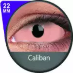 Phantasee Beige Sclera Kontakter Caliban