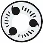 Coscon Sharingan-objektiv Med Kraft - Itachi Red T04