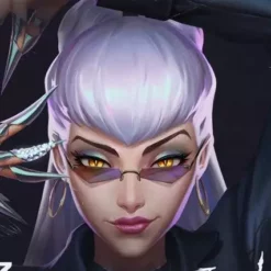 Lille Skat Sweety Crazy Yellow Demon Eye White Slid -Motorsav Mand Butik evelyn kda