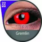 Phantasee Red Black Sclera Kontakter Tokyo Ghoul - Red Ghoul/Gremlin