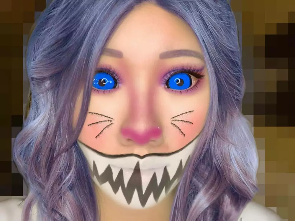 Lille Skat Sweety Blue Sclera Kontakter - Blå Sol 4 Lille Skat Sweety Blue Sclera Kontakter - Blå Sol - Billede 2