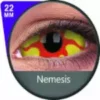 Phantasee Sclera Kontakter Nemesis -Motorsav Mand Butik nemesis 22mm