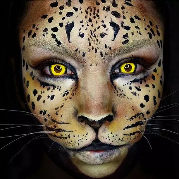 Kazzue Mini Sclera Wolfeye Gul 4 Kazzue Mini Sclera Wolfeye Gul - Billede 2