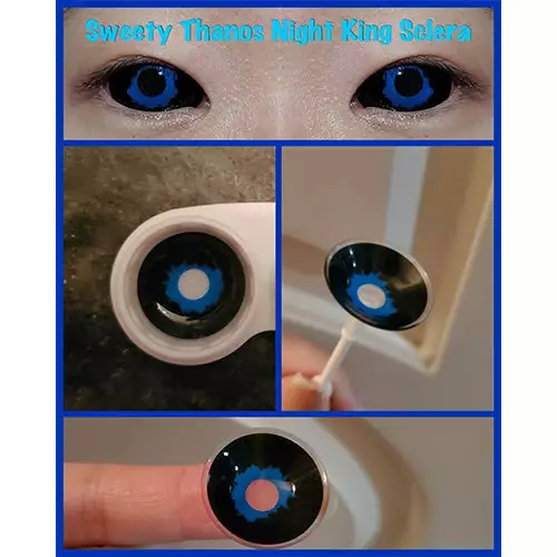 Lille Skat Sweety Thanos Night King Sclera Kontakter 4 Lille Skat Sweety Thanos Night King Sclera Kontakter - Billede 2
