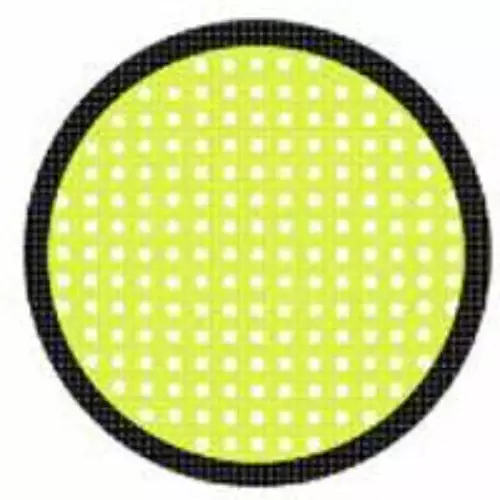 Lille Skat Sweety Crazy Yellow Mesh/Skærm Med Sort Kant 5 Lille Skat Sweety Crazy Yellow Mesh/Skærm Med Sort Kant - Billede 3